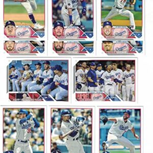 Los Angeles Dodgers / 2023 Topps Dodgers Baseball Team Set (Series 1 and 2) with (21) Cards! ***INCLUDES (3) Additional Bonus Cards of Former Dodgers Greats Orel Hershiser, Pedro Guerrero and Mike Piazza! ***