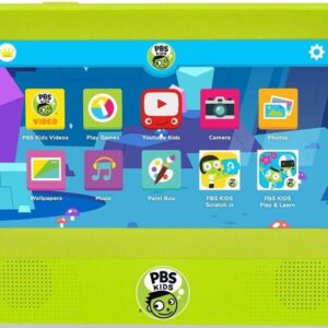 Ematic PBS Playtime Tablet DVD Player Android 7.0 Nougat 7" Touchscreen Tablet and Portable DVD Player Combo