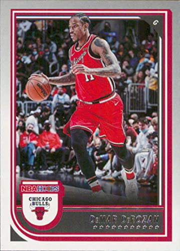 2022-23 Panini NBA Hoops #75 DeMar DeRozan NM-MT Chicago Bulls Basketball Trading Card NBA