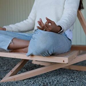 Wooden Meditation Chair