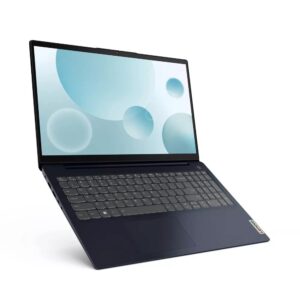 Lenovo IdeaPad 3i 15.6" Laptop, Intel Core i3-1215U Processor, 8GB RAM Memory, 512GB Storage, WiFi6, Webcam, Bluetooth 5.1,Windows 11, Blue, W/GaLiMu