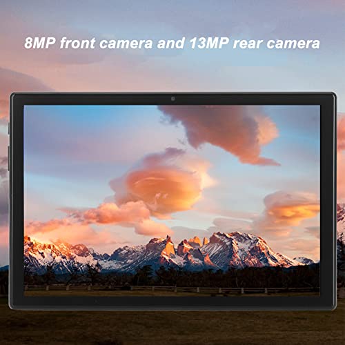 HD Tablet Dual Camera Office Tablet 10.1 Inch 8GB RAM 128GB ROM 5800mAh for School (US Plug)