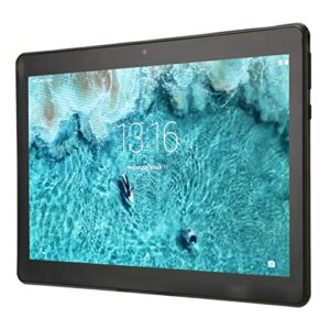 tablet, 2 sim card 100‑240v 4gb ram 64gb rom 10.1 screen 5mp rear 2mp front camera phone tablet for office (us plug)