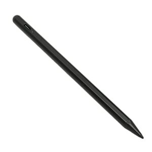 tablet stylus, magnetism glossy writing touch screen pen tilt angle sensor high accuracy for pro 11in for kids (black)
