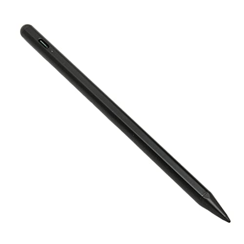 Tablet Stylus, Magnetism Glossy Writing Touch Screen Pen Tilt Angle Sensor High Accuracy for Pro 11in for Kids (Black)