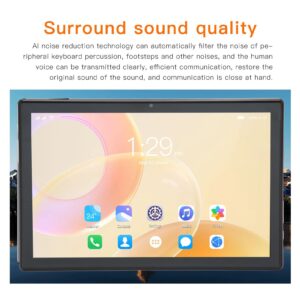 Zyyini MA11 5G WiFi 10 Inch Tablet for Android 11, 6GB RAM 256GB ROM Octa Core CPU,Dual Camera 2 Card Slots 7000mAh,for Daily Entertainment and Travel(Black)