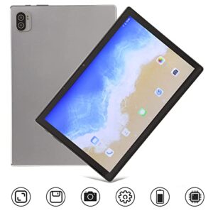 Aqur2020 Tablet PC, Tablet Grey 100-240V Octa Core CPU Processor for Travel for Home (US Plug)