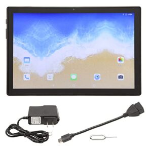 128GB Tablet, 20MP Camera 10 Inch IPS 100-240V Tablet Pc for Study (US Plug)