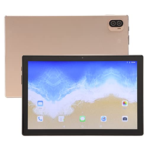 128GB Tablet, 20MP Camera 10 Inch IPS 100-240V Tablet Pc for Study (US Plug)