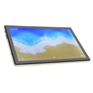 amonida 5g wifi tablet, green octa core dual sim dual standby 10.1 inch 8gb ram 128gb rom tablet 100‑240v for teenagers (us plug)