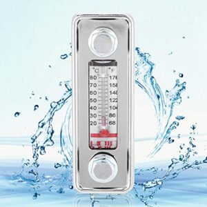 Deosdum Oil Liquid Level Gauge Meter Transparent Intuitive Display Good Sealing Accurate Measurement (LS-3)