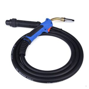 welding tool 24kd 250a mig/mag welding torch gun 3m/9.84ft european connector for binzel mb 24 welder machine accessories equipment tool for industrial, farm, or home applications.