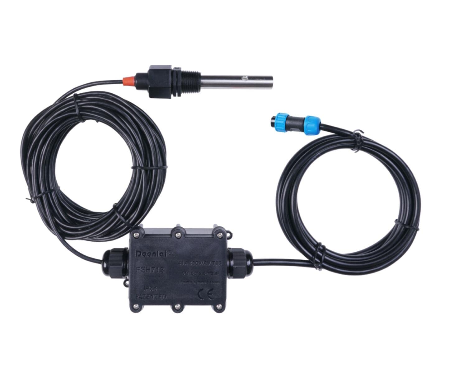 NGW-1pc EC & TDS Sensor MODBUS-RTU RS485 & 0-2V Analog Voltage with Waterproof Aviation Connector