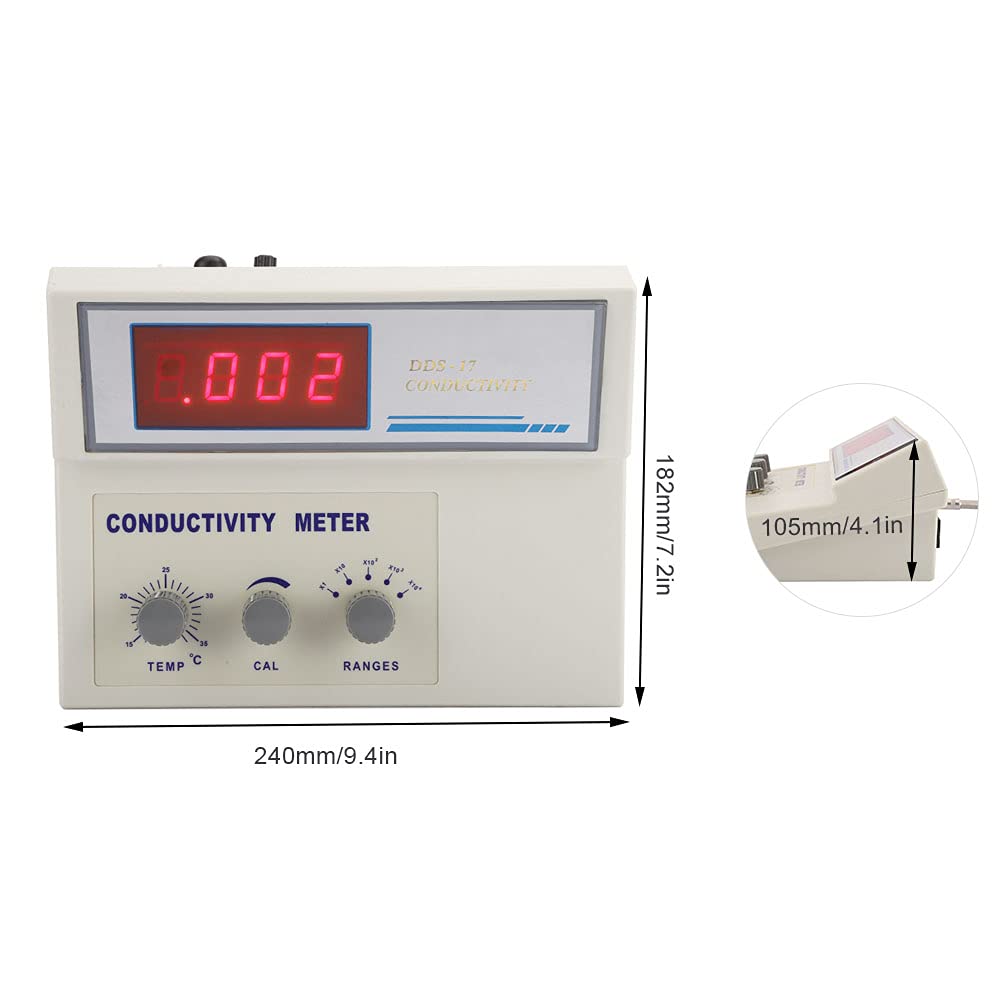 Digital Display Bench Digital Display Bench Top Conductivity Meter Latory PH EC Meter Water Quality Tester