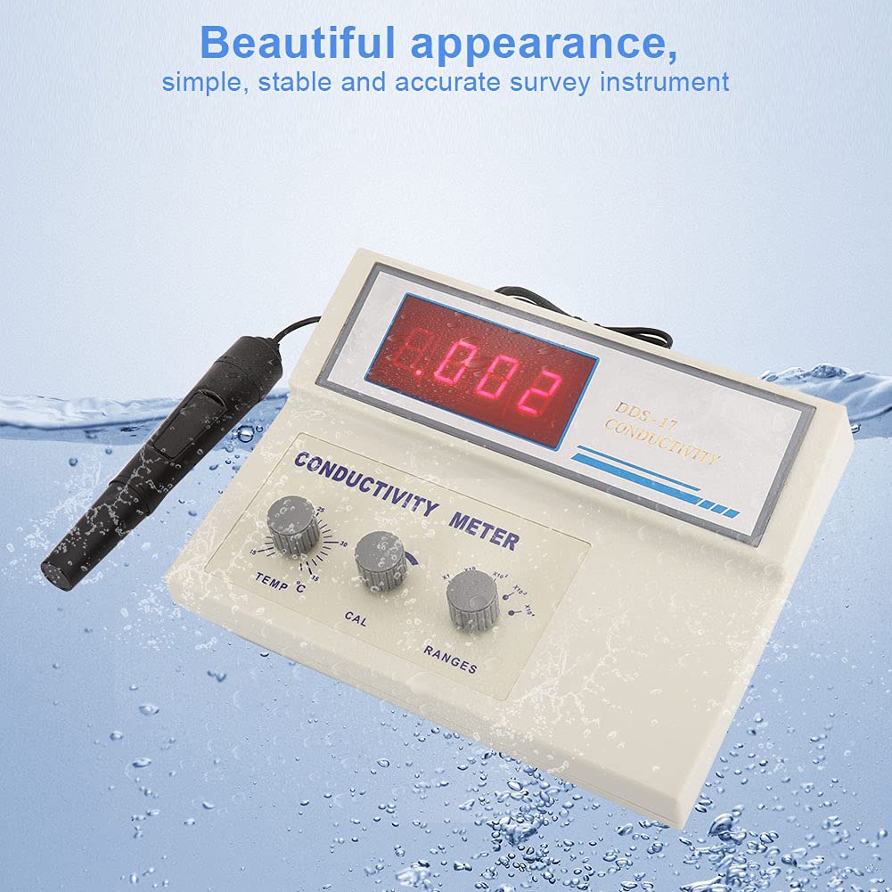 Digital Display Bench Digital Display Bench Top Conductivity Meter Latory PH EC Meter Water Quality Tester