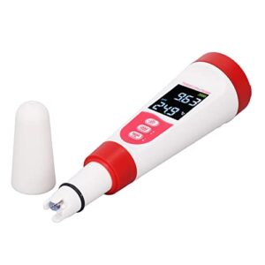 Digital Water Tester 4 in 1 Multifunctional Water Test Pen for Temperature TDS EC Acid Base Testing