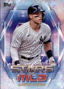 2023 topps stars of the mlb #smlb-13 aaron judge new york yankees baseball trading card