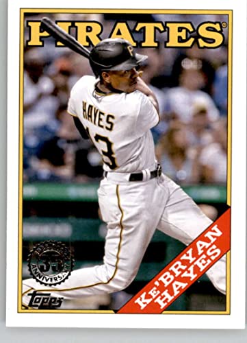 2023 Topps 1988 Baseball #T88-20 Ke'Bryan Hayes Pittsburgh Pirates Baseball Trading Card