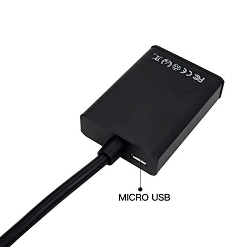 1080P HDMI Male to VGA Female Video Cable Cord Converter Adapter for PC Monitor