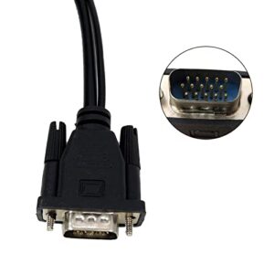 1080P HDMI Male to VGA Female Video Cable Cord Converter Adapter for PC Monitor