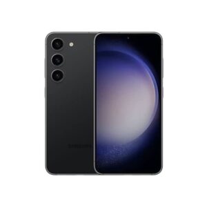 galaxy s23 cell phone, sim free factory unlocked android smartphone, 256gb storage, 50mp camera, night mode, long battery life, adaptive display, korean international version, 2023, black