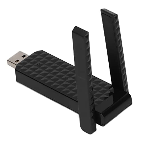 Pomya Wireless Network Card, Dual Band 2.4GHz 5GHz 600Mbps WiFi Adapter, with External Mini Antennas, for Notebook Computer, for Windows, for OS X, for Linux