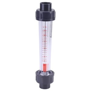 xp gauge dn15 2-25-250l/h fertilizer plastic tube type 25-250l/h instantaneous water flow meter flowmeter