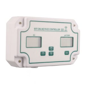 GUPE Water Quality Tester, App Connectable Multilingual 3 in 1 Digital Meter PH Temp EC (US Plug 110V)