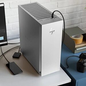 HP Envy TE02 Gaming Desktop Computer - 12th Gen Intel Core i7-12700K 12-Core up to 5.00 GHz Processor, 32GB DDR4 RAM, 8TB NVMe SSD + 8TB HDD, GeForce RTX 3070 8GB GDDR6 Graphics, Windows 11 Home