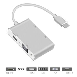 BRASSU 2 Type-c to hdmi+vga+dvi converters