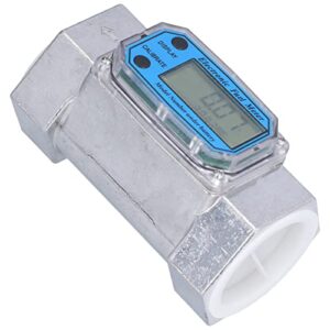 Ozgkee Turbine Flow Meter Electronic Digital Fuel Liquid Water Gas Oil Flowmeter 2in 2.3V to 3.3V