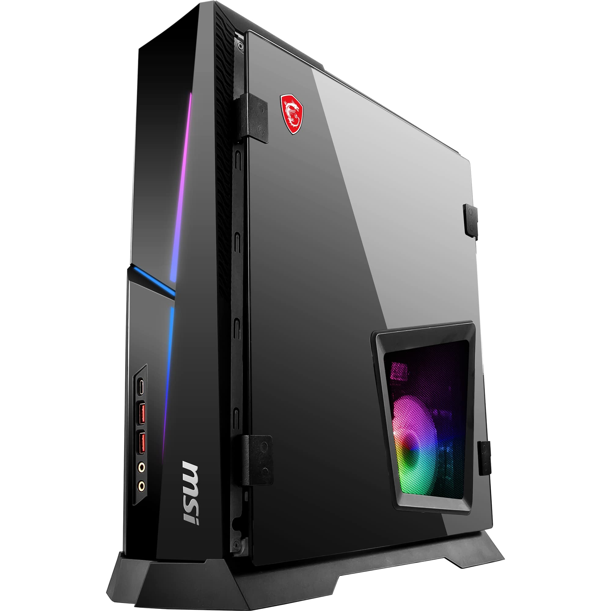 2023 MSI MPG Trident AS 13TH-451US (i5-13400F, 64GB RAM, 2X 512GB NVMe SSD + 2TB HDD, RTX 3050 8GB, Windows 11) Gaming Desktop PC