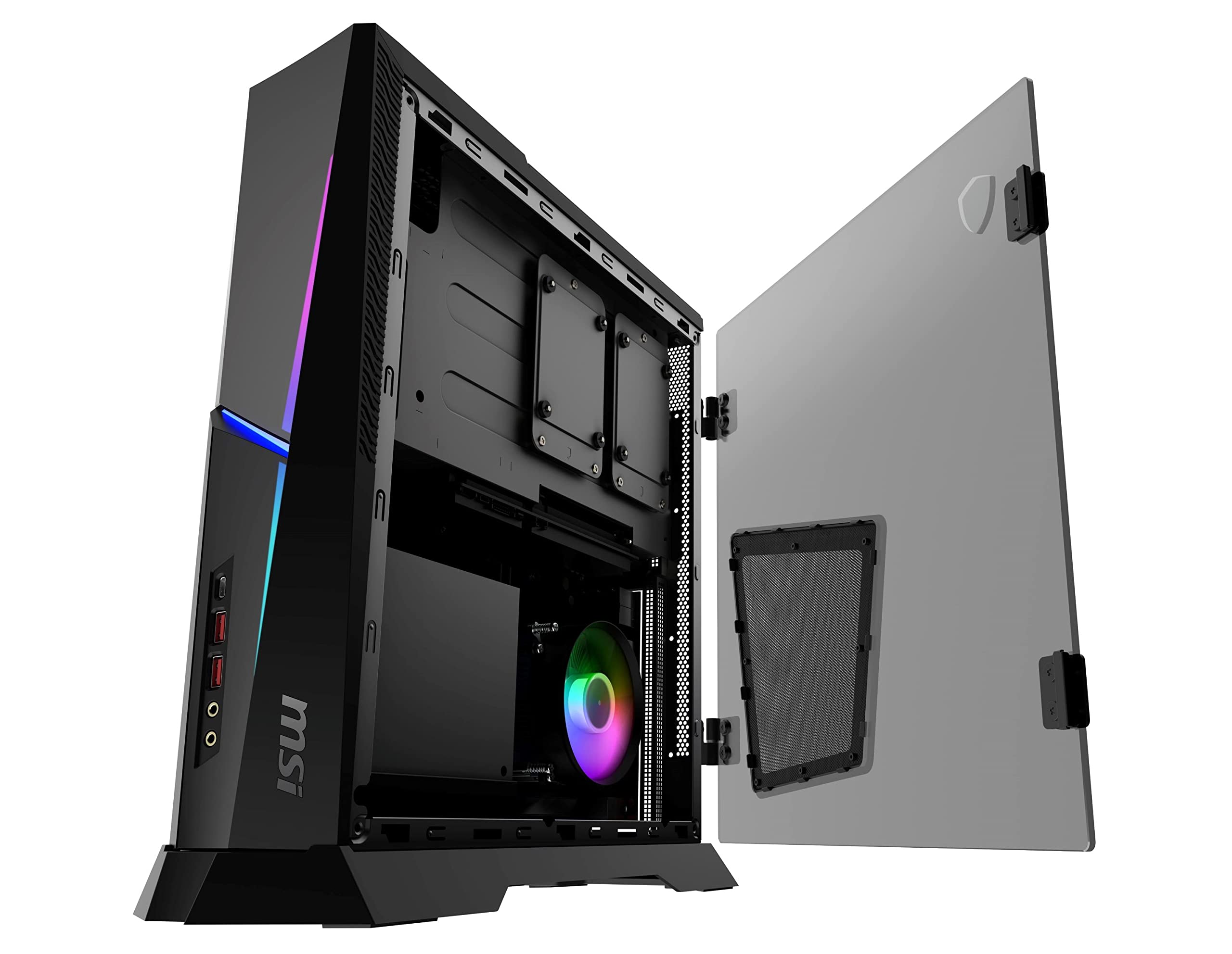 2023 MSI MPG Trident AS 13TH-451US (i5-13400F, 64GB RAM, 2X 512GB NVMe SSD + 2TB HDD, RTX 3050 8GB, Windows 11) Gaming Desktop PC