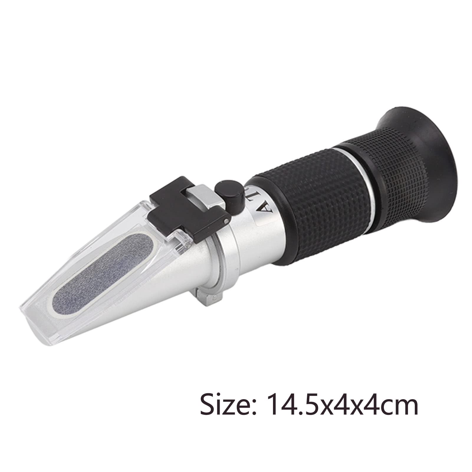 Brix Meter Refractometer, Efficient Portable 0‑80% Easy To Use Sugar Content Hydrometer Accurate Adjustable Lens for Industry for Fruit