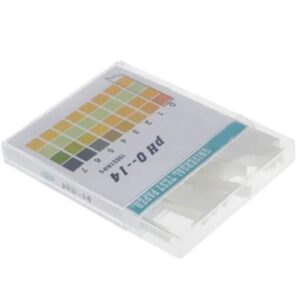 ph test strips, ph paper 0‑14 scientific range precise for soil laboratory