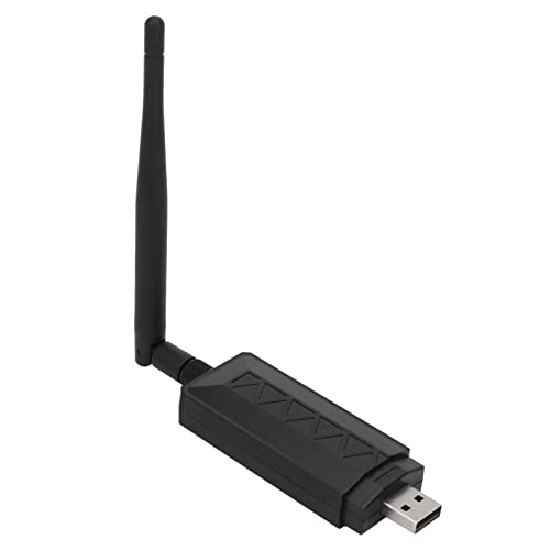 Septpenta AR9271 USB WiFi Adapter, WiFi Dual Band Network Adapter with 2.4Ghz / 150Mbps Transmission, Wear Resistant and Durable Supports for Win Xp for Win7/Win8/Win10 for Linux