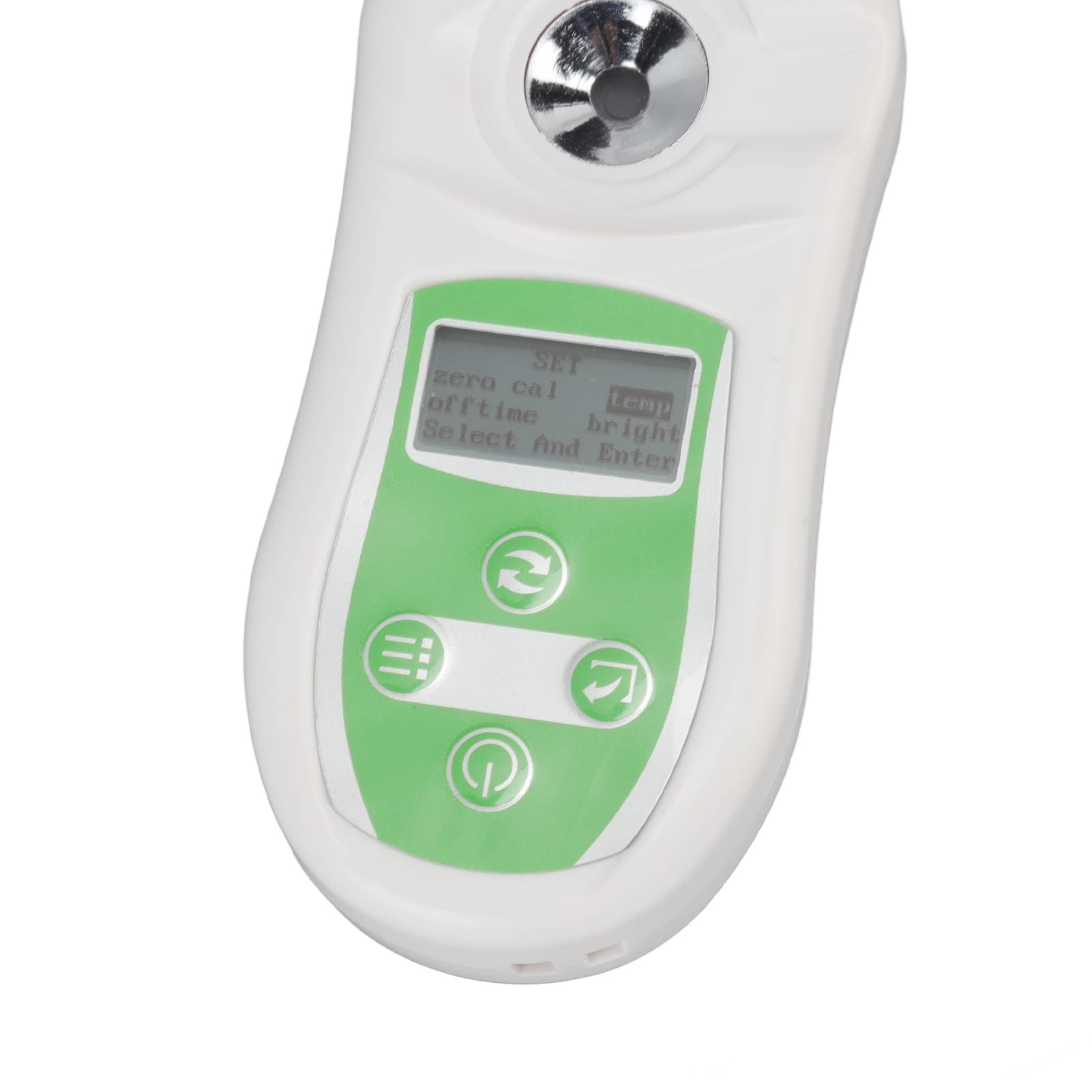 Brix Refractometer, Brix Reader Tester 0-32％ HD Backlight Display Easy to Use for Industry for Beverage
