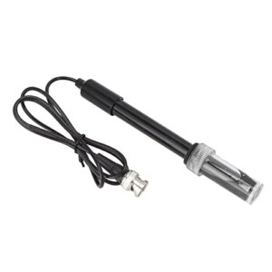 ph electrode probe connector, high sensitivity bnc electrode probe connector black small portable easy to use for aquariums