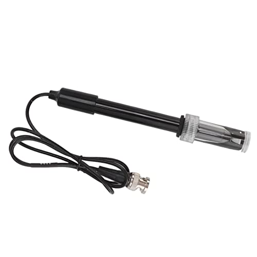 PH Electrode Probe Connector, High Sensitivity BNC Electrode Probe Connector Black Small Portable Easy to Use for Aquariums