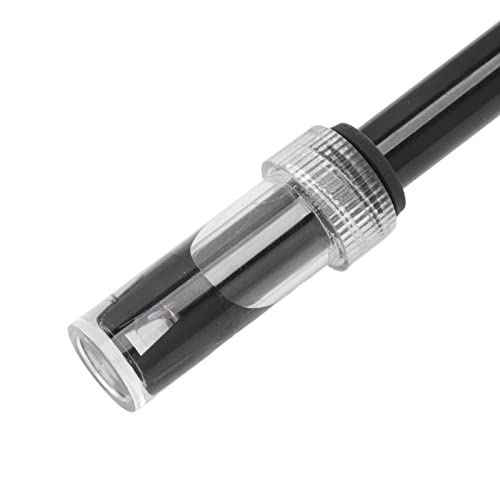 PH Electrode Probe Connector, High Sensitivity BNC Electrode Probe Connector Black Small Portable Easy to Use for Aquariums