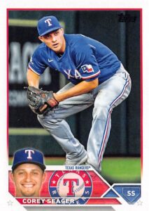 2023 topps series 1#315 corey seager