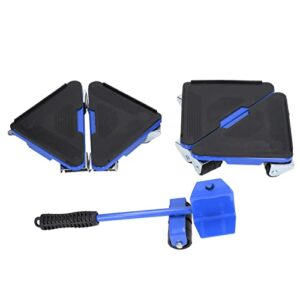 Furniture Lifter, Iron Furniture Lifter 300kg with Ergonomic Design for Cabinets (Blue)
