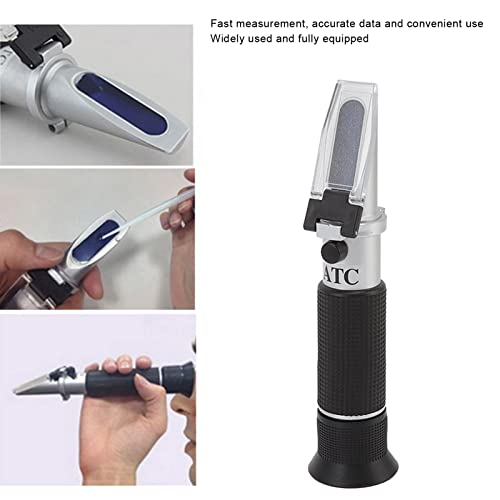 Leftwei Handheld Alcohol Refractometer, 0,28% Antifreeze Tester for Spirits Distilled with Water Like Whiskey, Brandy, Used in Scientific Research, Alcohol Purchase