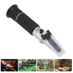 Leftwei Handheld Alcohol Refractometer, 0,28% Antifreeze Tester for Spirits Distilled with Water Like Whiskey, Brandy, Used in Scientific Research, Alcohol Purchase