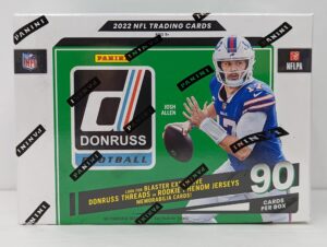 2022 panini donruss nfl football blaster box (90 cards total)