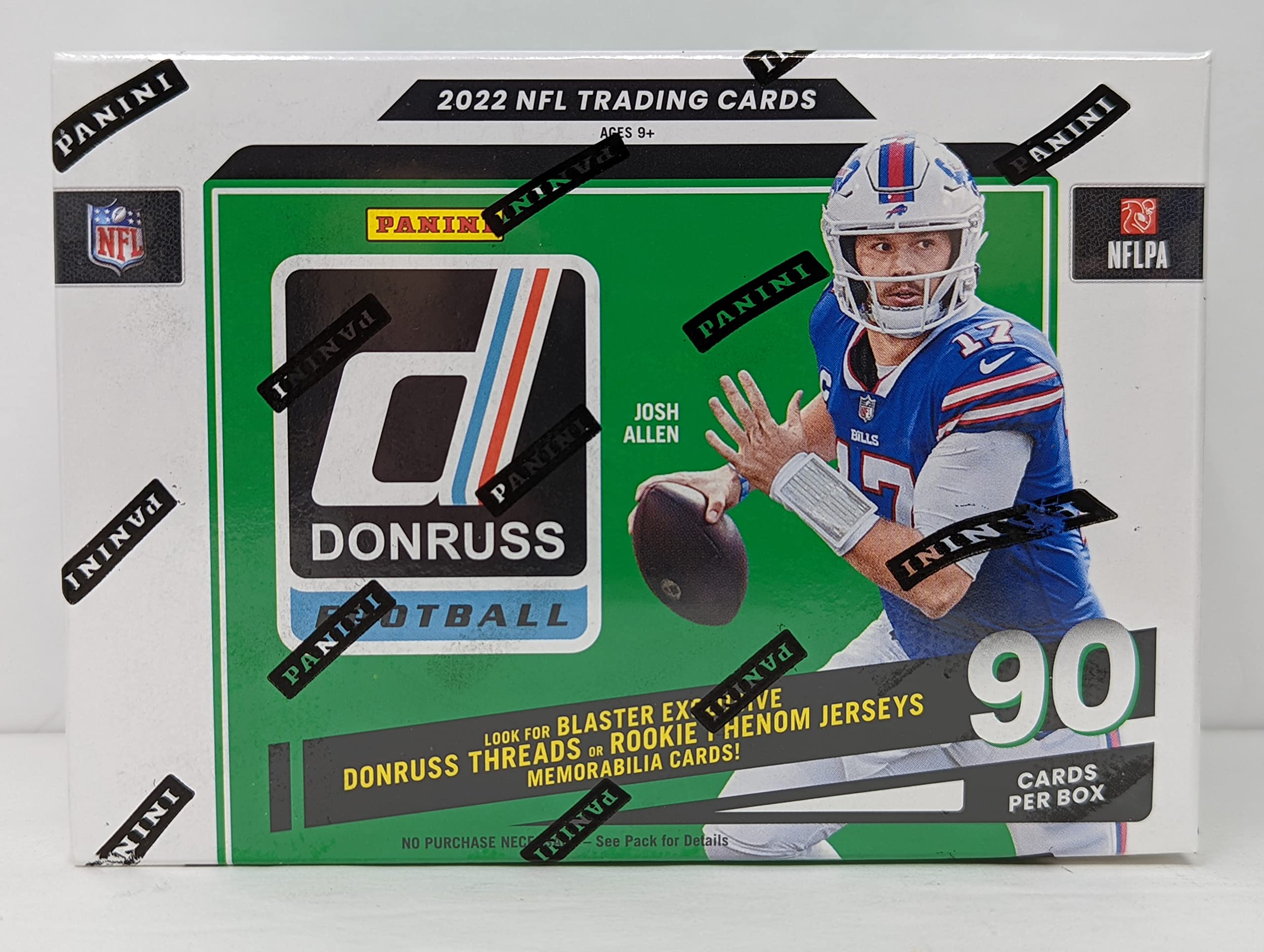 2022 Panini Donruss NFL Football Blaster Box (90 Cards Total)