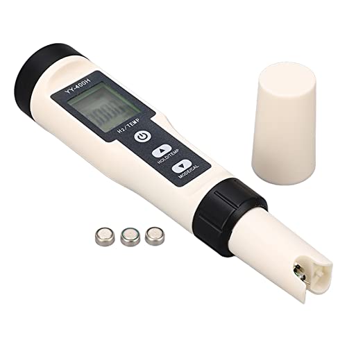 H2 Meter, IP67 Waterproof Water Quality Test Pen Portable Digital for Laboratory