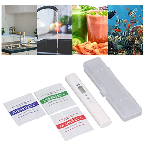 PH Meter, Water PH Tester, Resistance, High Accuracy for Fish Tank