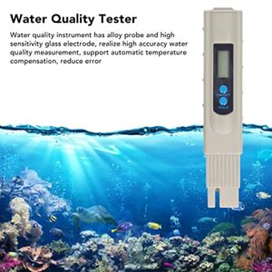 Water Quality Tester, Alloy Probe Digital TDS Meter with Backlight for Home Use