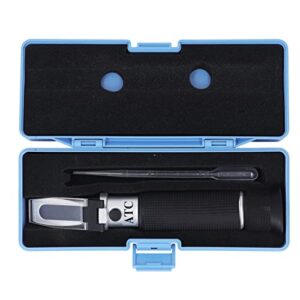 Salinity Meter, Salinity Refractometer 0‑100 PPT 1000‑1070 Compact, Easy to Use for Aquariums